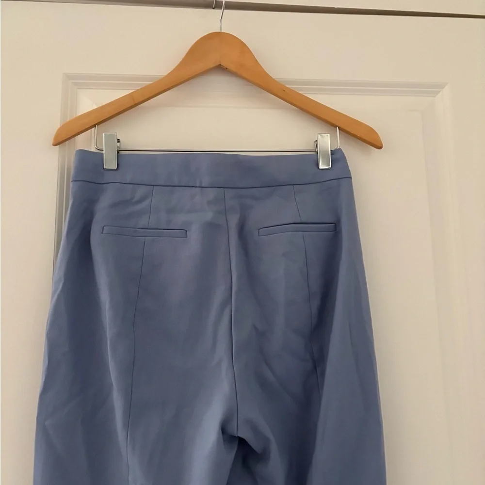 NWT J. Crew Willa Italian Wool Trouser Nova Tides Tall Classic Dark Seascape